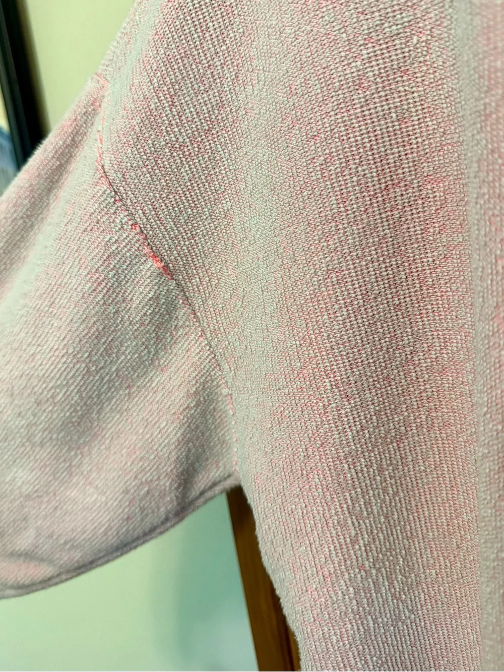 Southern Marsh Sunday Morning Sweater Pullover Cream Oversized Cozy Size M